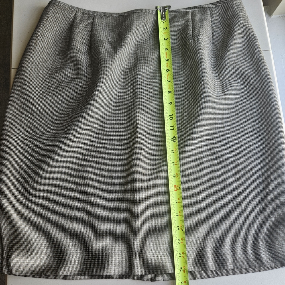 Kasper Women's Size 18 Gray Skirt Set Faux Pockets - Picture 16 of 16